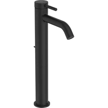 Ideal Standard Ceraline Nuovo - Umyvadlová baterie s výpustí, BlueStart, hedvábná černá BD763XG