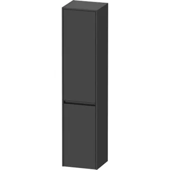 Koupelnový nábytek Duravit Ketho.2 - Vysoká skříňka 176x40x36 cm, 2 dvířka, panty vlevo, grafit mat K21329L49490000