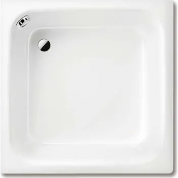 Sprchová vanička Kaldewei Advantage - Čtvercová sprchová vanička Sanidusch 496, 90x90x25 cm, bílá - sprchová vanička, antislip, Perl-Effekt, bez polystyrénového nosiče 332130003001