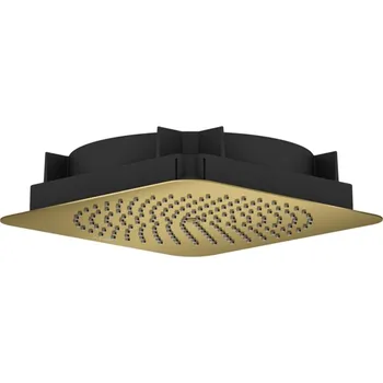 Sprchová hlavice Axor Citterio C - Hlavová sprcha 27x27 cm, EcoSmart, leštěný vzhled zlata 28795990