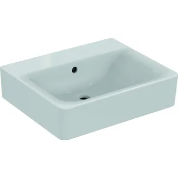 Umyvadlo Ideal Standard Connect - Umyvadlo 55x18x46 cm, bez otvoru pro baterii, s přepadem, bílá E811101