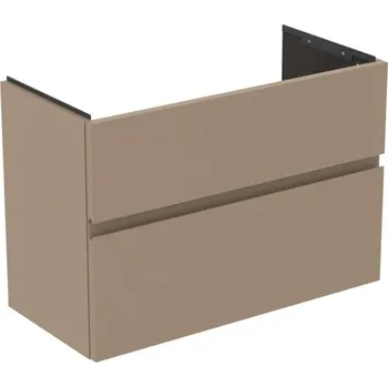 Nábytek Ideal Standard Finesse - Umyvadlová skříňka, 80x38x55 cm, 2 zásuvky, Matt Greige E3380UP