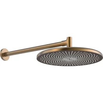Sprchová hlavice Hansa Aurelia - Hlavová sprcha, průměr 30 cm, broušený bronz 4726030081