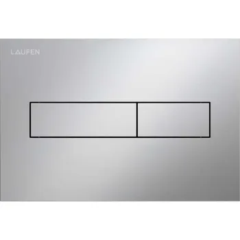 Splachovací tlačítko Laufen INEO - Ovládání splachování, matný chrom H9001110070001