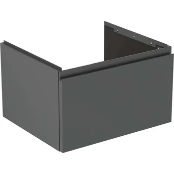 Nábytek Ideal Standard Finesse - Umyvadlová skříňka, 60x51x37 cm, 1 zásuvka, matný antracit E3391Y2