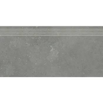 Stavební materiál RAKO Fly - Schodovka/Tvarovka tmavě šedá 80x40 DCP84884