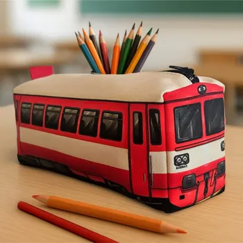 Penál Penál Vlak - 810 červená