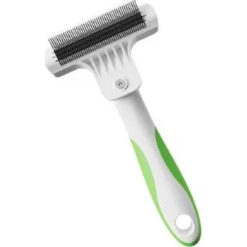 Kartáč pro zvířata Hrablo Andis trimovací na srst zelené husté + CashBack 22 Kč