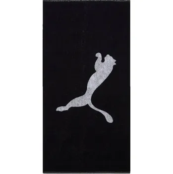 PUMA Towel L 70 x 140 cm černý/bílý