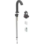 Geberit Piave - Elektronická umyvadlová baterie, napájení z generátoru, easy to clean, matná černá 116.186.14.1