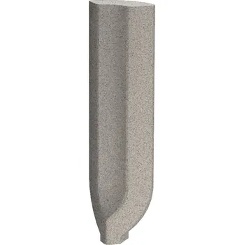 Dlažba RAKO Taurus Granit - Sokl s požlábkem šedá 2,3x8, TSIRH076