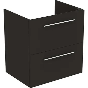 Nábytek Ideal Standard i.Life A - Skříňka pod umyvadlo, 60x44x63 cm, 2 zásuvky, uhlově matná šedá T5255NV