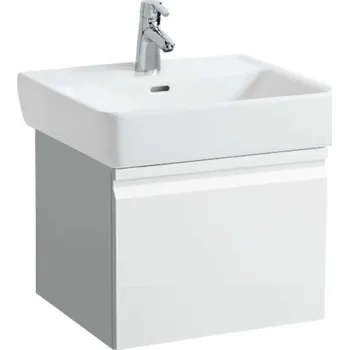 Nábytek Laufen Pro - Umyvadlová skříňka, 52x45x39 cm, 1 zásuvka, lesklá bílá H4830330954751