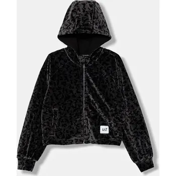 Chlapecká mikina Dětská mikina EA7 Emporio Armani 7G000115.AF15937 šedá 90X, vel. 164