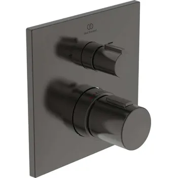 Vodovodní baterie Ideal Standard CeraTherm - Termostatická vanová baterie pod omítku, Magnetic Grey A7522A5