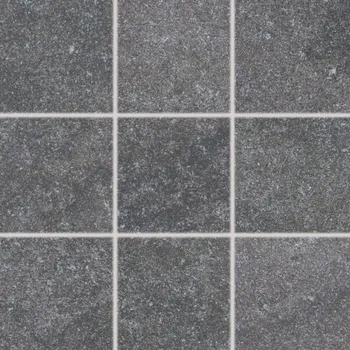 Dlažba RAKO Kaamos - Dlažba černá 10x10 DAK11588