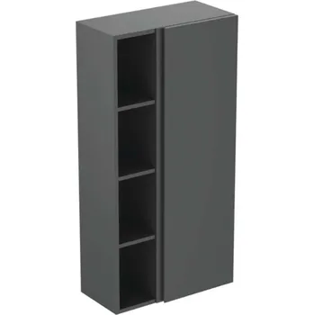 Nábytek Ideal Standard Finesse - Boční skříňka, 60x30x120 cm, 1 dvířka, panty vpravo, matný antracit E3443Y2