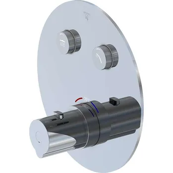 Vodovodní baterie Steinberg 390 - Termostatická baterie pod omítku pro 2 spotřebiče, chrom 390 4321 3