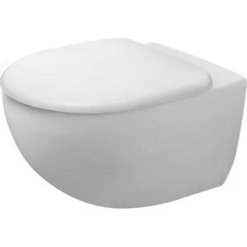Klozet Duravit Architec - Závěsné WC se sedátkem SoftClose, Rimless, bílá 45720900A1