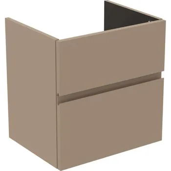 Nábytek Ideal Standard Finesse - Umyvadlová skříňka, 53x41x54 cm, 2 zásuvky, Matt Greige E3409UP