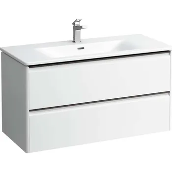 Nábytek Laufen Palace - Skříňka s umyvadlem, 53x98x44 cm, 2 zásuvky, matná bílá H8617072601041