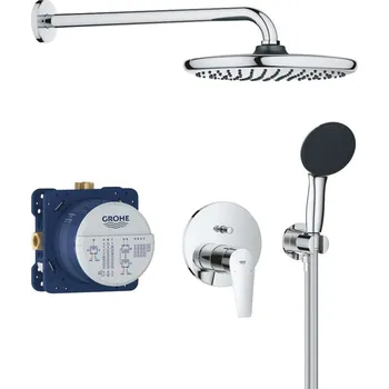 Grohe Start Edge - Sprchový set pod omítku, průměr 25 cm, 2 proudy, chrom 25293000