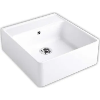 Villeroy & Boch Dřezy - Keramický dřez 63x60 cm, CeramicPlus, Snow White 632061KG