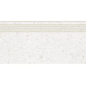 Obklad RAKO Porfido - Schodovka bílá 30x60, DCPSE810
