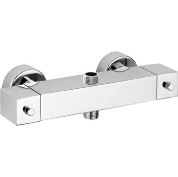 Vodovodní baterie Paffoni Level - Termostatická baterie s horním i spodním připojením pro sprchu, chrom LEQ269CR