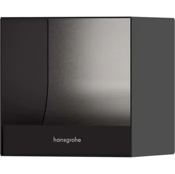 Hansgrohe XtraStoris Original - Vestavný držák toaletního papíru, matná černá 56065670