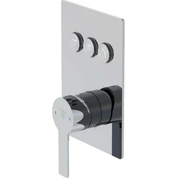 Vodovodní baterie Steinberg 390 - Baterie pod omítku pro 3 spotřebiče, chrom 390 2231 3