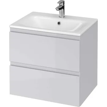 Nábytek Cersanit Moduo - Skříňka s umyvadlem, 57x60x45 cm, 2 zásuvky, šedá S801-313-DSM