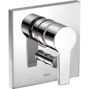 Vodovodní baterie Keuco Edition 11 - Vanová baterie pod omítku, pro 2 výstupy, chrom 51172010182