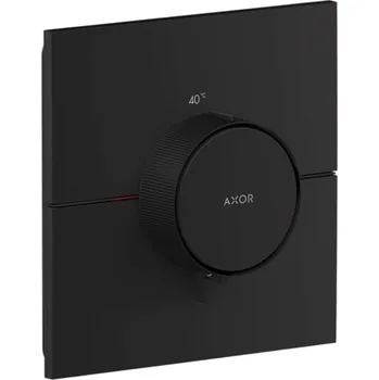 Vodovodní baterie Axor ShowerSelect ID - Termostatická baterie pod omítku, HighFlow, matná černá 36774670