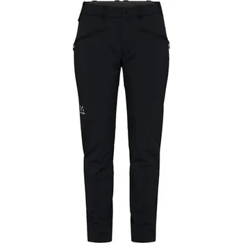 Dámské kalhoty Haglöfs Chilly Softshell Pant Women, True Black - dámské softshellové kalhoty 38 + Doprava zdarma