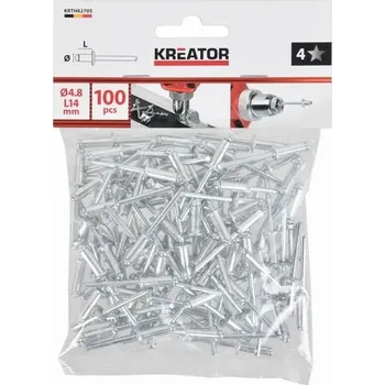 Nýt Trhací nýty 4,8x14mm 100ks Kreator KRTH62705
