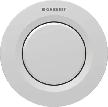 Splachovací tlačítko Geberit Splachovací systémy - Oddálené ovládání splachování typ 01, pro nádržku pod omítku 8 cm, easy to clean, matný chrom 116.041.JQ.1