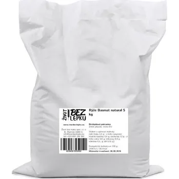 Rýže Život bez lepku Rýže Basmati natural 5 kg
