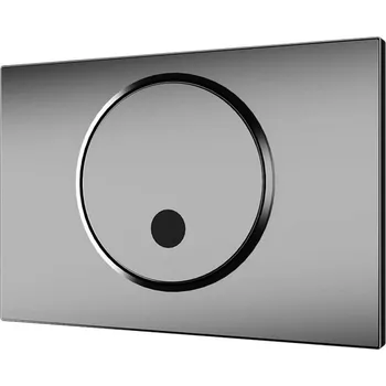 Splachovací tlačítko Sanela Příslušenství - Ovládací tlačítko splachování pro WC, pro splachovací nádržku Geberit, nerez SLW 02GT