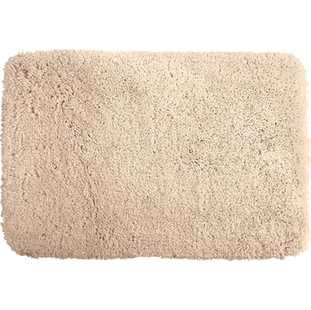 Spirella koupelnová předložka HIGHLAND, vysoký vlas, béžová, mikrovlákno, 60 x 90 cm