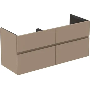 Nábytek Ideal Standard Finesse - Umyvadlová skříňka, 120x44x55 cm, 4 zásuvky, Matt Greige E3390UP