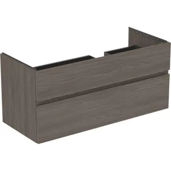 Nábytek Ideal Standard Finesse - Umyvadlová skříňka 120x51x55 cm, 2 zásuvky, Dark Elm E3448UR