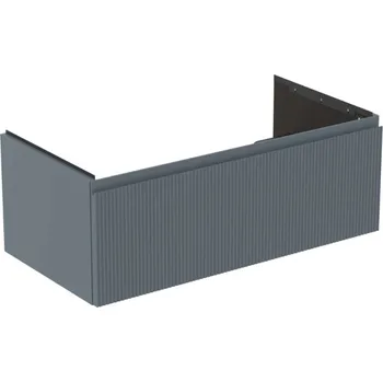 Nábytek Ideal Standard Finesse - Umyvadlová skříňka, 100x51x37 cm, 1 zásuvka, Ribbed Matt ashblue E3393UQ