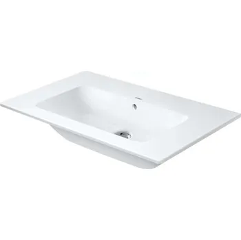 Duravit ME by Starck - Nábytkové umyvadlo 83x49 cm, matná bílá 2336833260