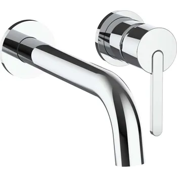 Vodovodní baterie Laufen Lua - Umyvadlová baterie pod omítku, 2-otvorová instalace, Eco+, s tělesem, chrom H3115F60041201