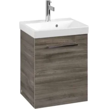 Koupelnový nábytek Villeroy & Boch Avento - Umyvadlová skříňka, 43x51x35 cm, 1 dvířka, Stone Oak A88700RK