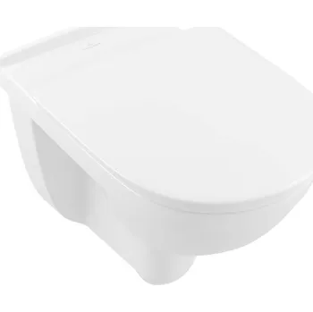 Klozet Villeroy & Boch ViCare - Závěsné WC bezbariérové, zadní odpad, DirectFlush, alpská bílá 4695R001