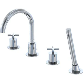 Vodovodní baterie Steinberg 250 - Baterie na okraj vany, 4-otvorová instalace, chrom 250 2400