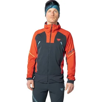 Dámské oblečení Pánská bunda na skialp DYNAFIT-Speed Softshell Jacket M-4491-dawn Oranžová S