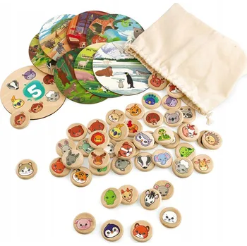 Desková hra Ulanik Bingo se zvířaty